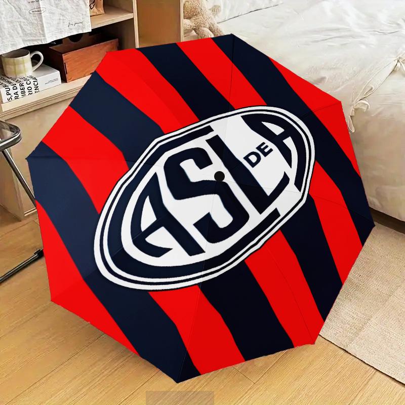 Club Atletico San Lorenzo Umbrella Folding umbrella, automatic umbrella 8-Frame for Travel, camping Use Gift for Halloween Christmas