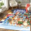 1Pc Christmas Friends Celebration Rug Office Carpet Indoor Outdoor Doormat Nonslip Soft Living Room Christmas Halloween Gift D92253