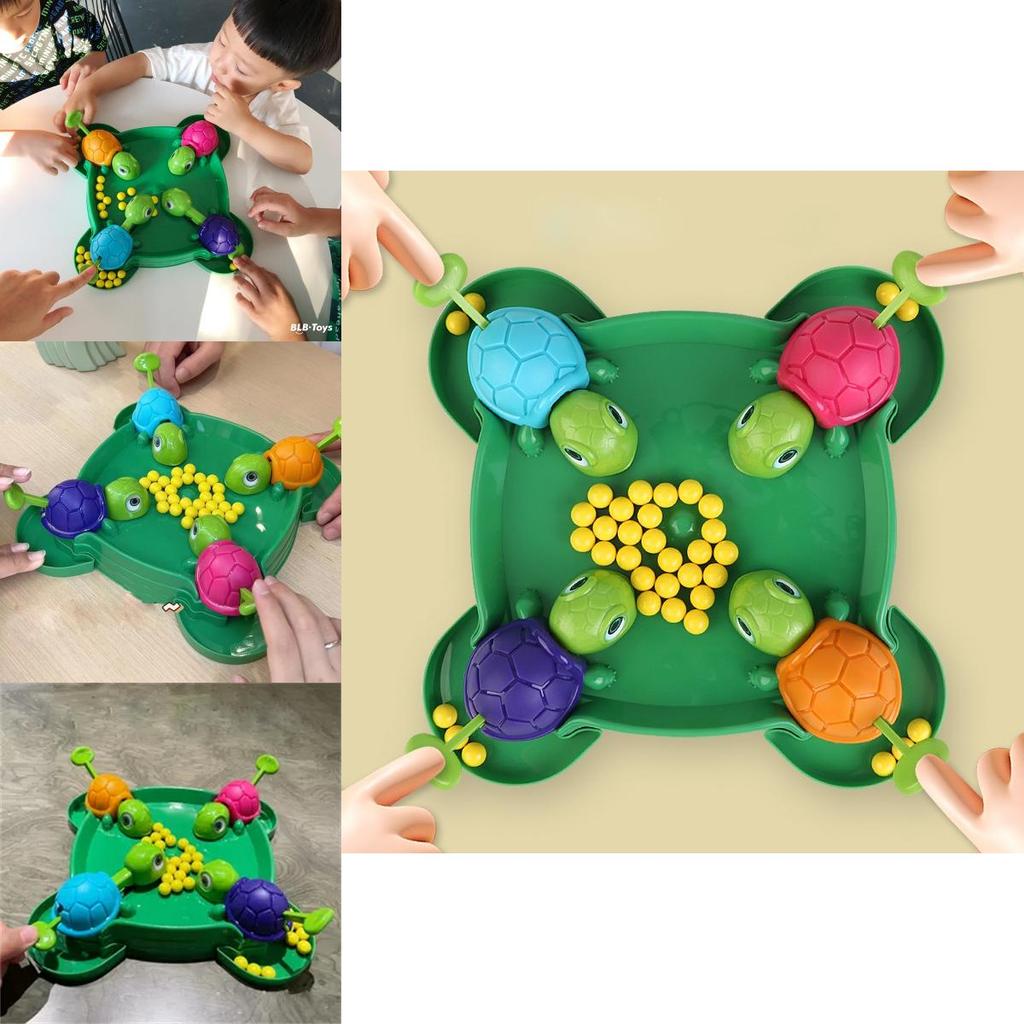 Fun And Engaging Children's Tabletop Game Little Turtle Eats Beans