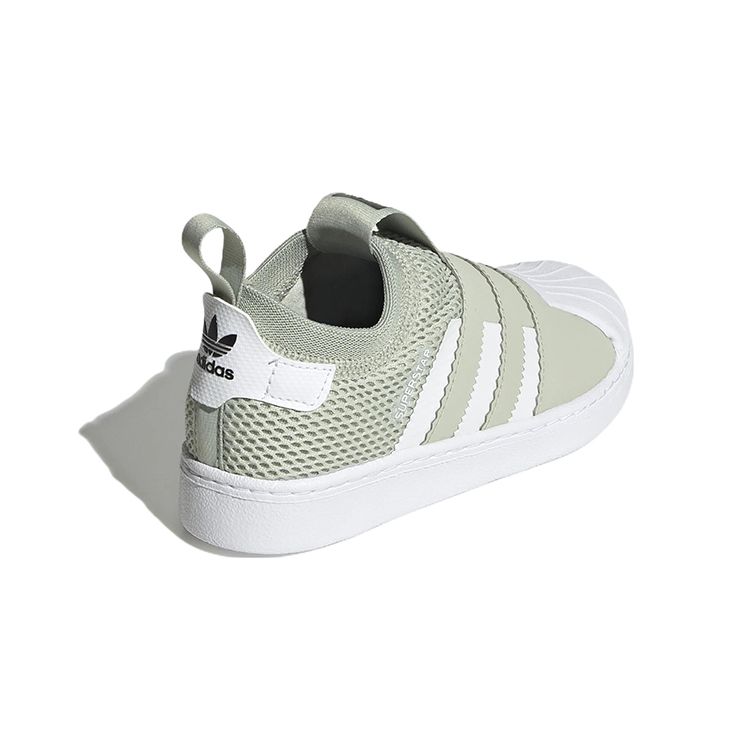 adidas Superstar 360 2.0 J Halo Grün Kinder Sneakers Wolkenweiß Kernschwarz GY3791