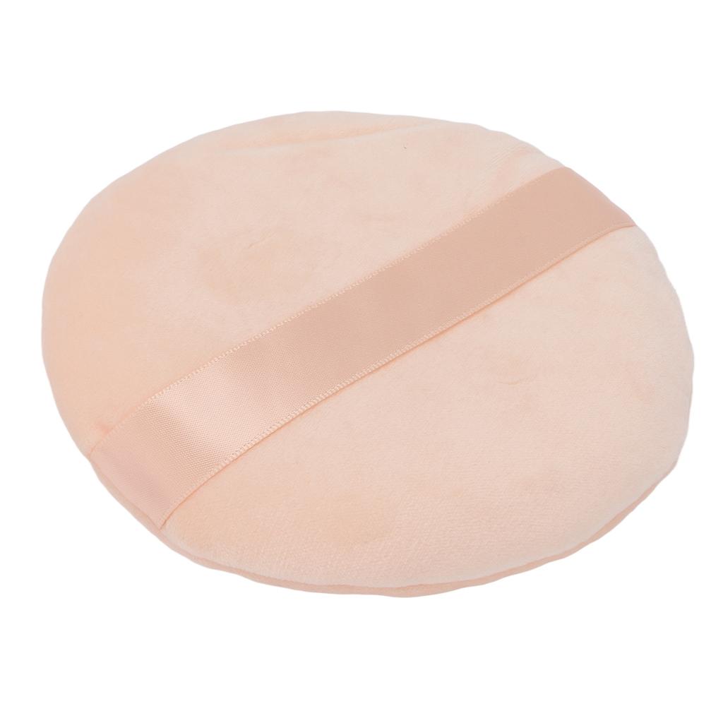 Puderquaste Nass Trocken Anwendung Waschbar Weich Swansdown Ultra Große Runde Puderquaste für Make-up Haut