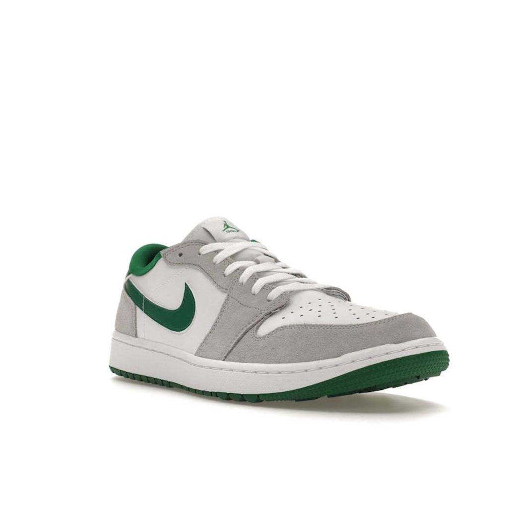 Air Jordan 1 Low Golf Pine Green Men Sneakers White Light-Smoke-Grey DD9315-112