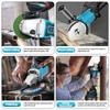 21V 125mm Brushless Electric Angle Grinder Woodworking Cutting Polishing Machine Cordless High Power Tool for Makita 18V Battery