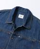 Ucla Unisex Retro Preppy Denim Trucker Jacket [Md-Indigo](Ub9Dj03_05)
