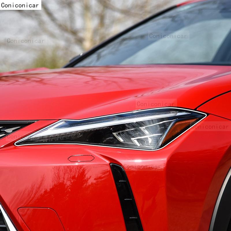 Przezroczysta folia ochronna na reflektory samochodowe, odporna na zarysowania, naklejki TPU do LEXUS UX -2025 2024 Akcesoria