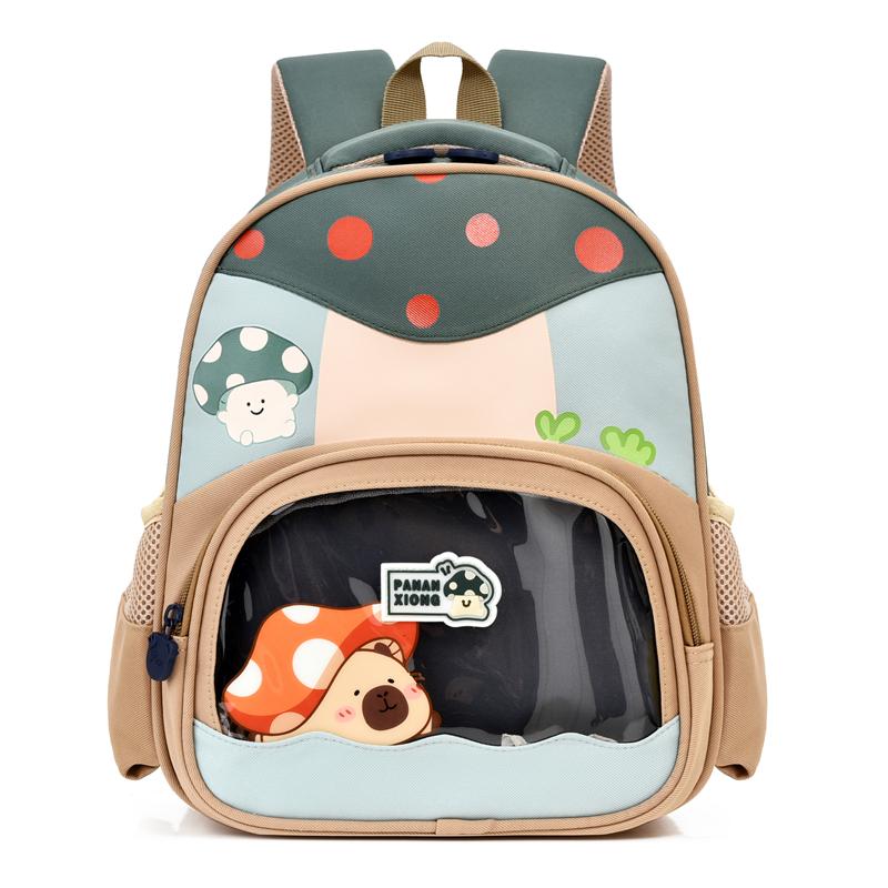 Kindergarten Baby Backpack Children Boys And Girls Light Schoolbag