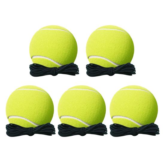 Tennis Trainer with String Ball Portable Tennis Solo Training Rebounder with Weighted Base Kids Adults Beginner Backyard Self Tennis Practice Tools