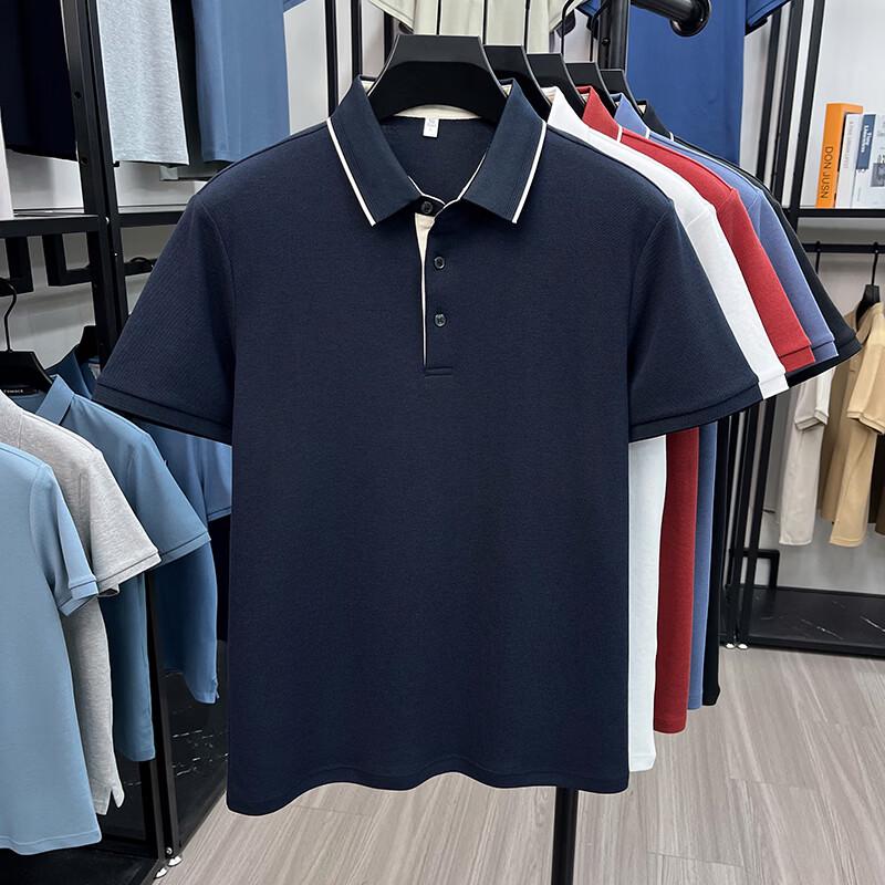 Firstview Men s Tencel Lyocell Antibacterial Pique Polo Shirt FX1138 4XL