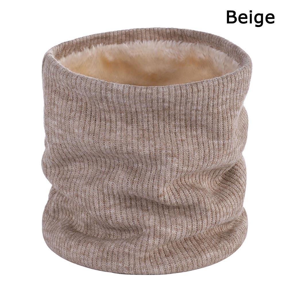 Warmer Neck Tube Knitted Scarf Double-Layer Neck Warmer Fashion Riding Mask Woman/Men