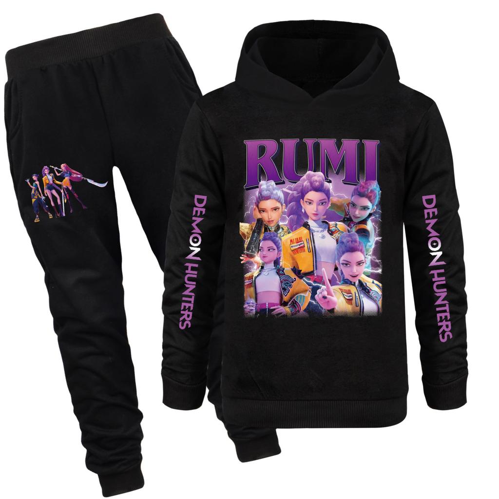 Kids Clothing Sets Kpop Witch Hunt Children's Hoodies