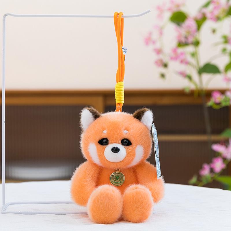 Adorabile Bambola Animale di Peluche - Compagno da Tavolo e Portachiavi per Bambini