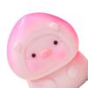 Miniature Pig Figurine Mini Pink Piggy Figure Cartoon Resin Animal Cake Toppers for DIY Fairy Garden Moss Landscape Terrarium Potted