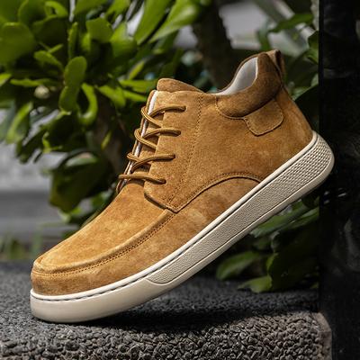 Luxury Brand Vintage Men Genuine Leather Boots 2026 New Autumn Outdoor Shoes Fashion Flat Designer Casual Leather Ankle Boots