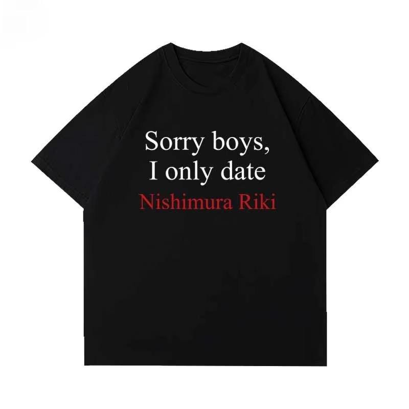 Summer New ENHYPEN Support Clothes The Same Printed Graphic T-shirts for Women Fans Gifts As Those By Riku Nishimura Streetwear
