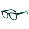 F·DRACON New Plate Glasses Frame Retro Square Men's Frame Fashionable Anti-blue Light Optical Prescription Frame Women's 30101