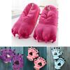 Cozy Dinosaur Cosplay Costume Slippers With Soft Plush Paw Shoes For Winter Warmth