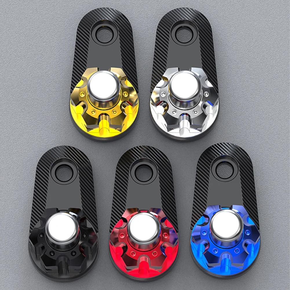 1PC Universal Aluminum Parking Brake Switch Button Lock CNC Motorcycle Parking Brake Lever Lock Accessories Parts Moto Parts