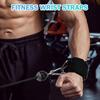 2Pcs Wristband Buckle Hand Strap Fitness Accessory for Arm Workout Training Resistance Rope Exercise Equipment