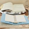 Small Memo Pads Pocket Planner Spiral Bound Leather Cover Mini Notepad Financial Record Book Multi-Purpose Business Memos Diary