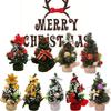 Charming 20cm Miniature Christmas Tree With Pvc Material And Vibrant Color Options Perfect For Holiday Seasonal Decorations