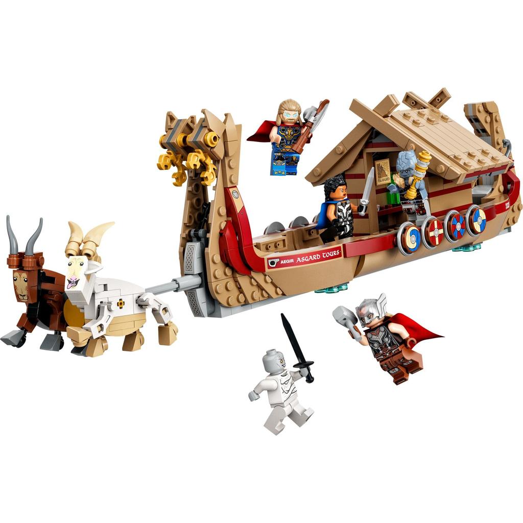 LEGO Super Heroes Thor's Viking Ship 76208 Toy Blocks Gift Sentai Hero Superhero American Comic Boat Boys Ages 8 and Up