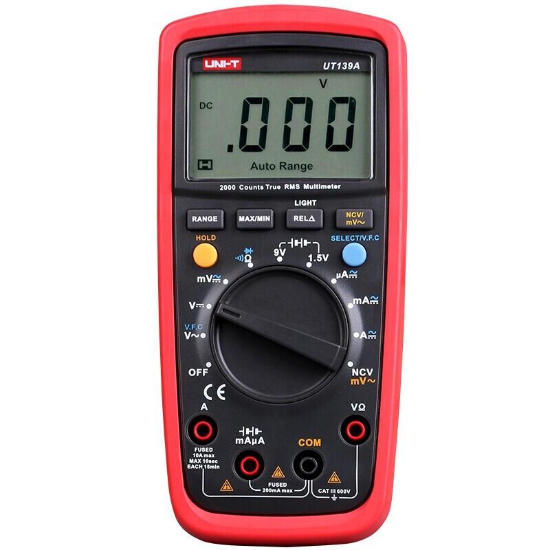 UNI-T UT139A Digitale Multimeter (CN-versie)