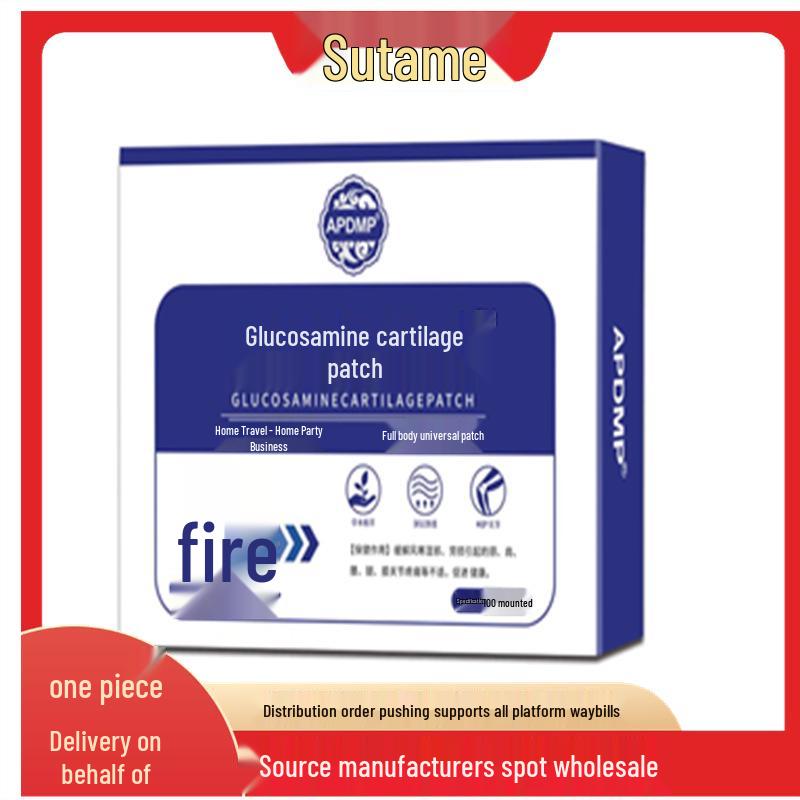 Пластырь с глюкозамином и хондроитином для поддержки суставов