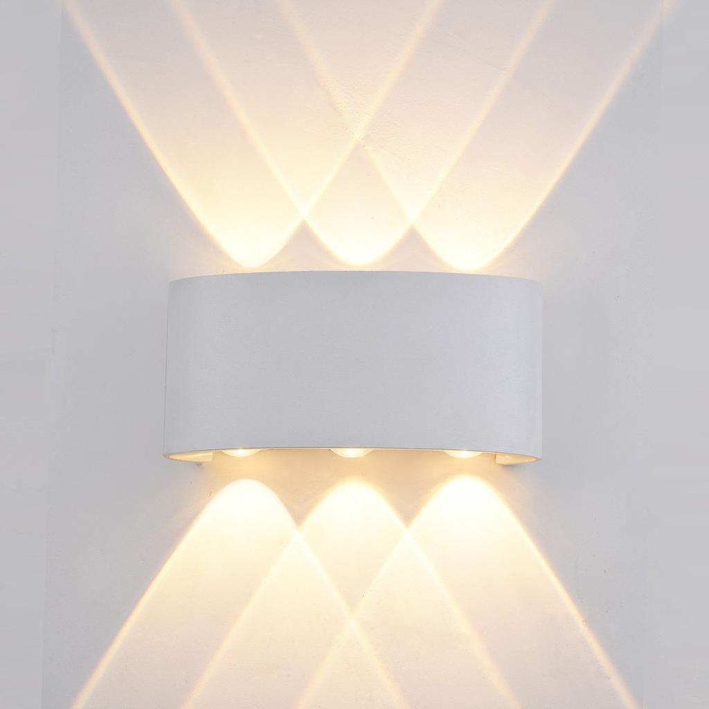 Lampa Ścienna LED 6W IP54 ORTELO OWL-451-3-WH Italux