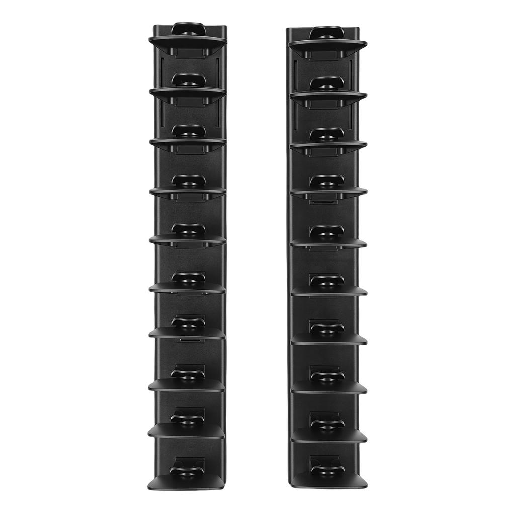 2 Pack Hat   for Baseball   ABS Wall Mounted Hat Hook Storage Display Rack Holds Up to 20 Hats with Strong Adhesive for Wall Closet Door