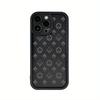 Creative Black and Gray Pattern High-Tube Anti-Drop Phone Case, Suitable for iPhone 17, 16, 15, Plus, Pro, Max Series Phones—Can Be Used As a Gift