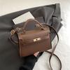 Damen Mode Kleine Quadratische Handtasche Tragbar Einzelne Schulter Crossbody Tasche