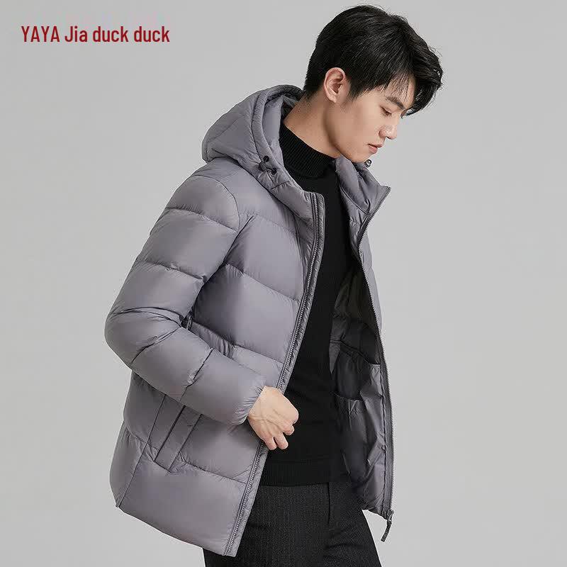 Yaya Men s Lightweight Hooded Down Jacket XL