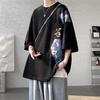 Patchwork Contrast Color T Shirt Men Summer Fashion Top Tees Unisex T-shirt Male Half Sleeve T-Shirts