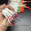 Traditional Eye-Catching Nylon Fishing Bobber for Beginners - Old-Fashioned, Hollow Plastic Float for Seniors