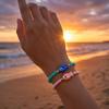 Sea Series Bohemian Ocean Bracelet Cute Polka Dot Bead Bracelet Fish Pendant Bracelet Summer