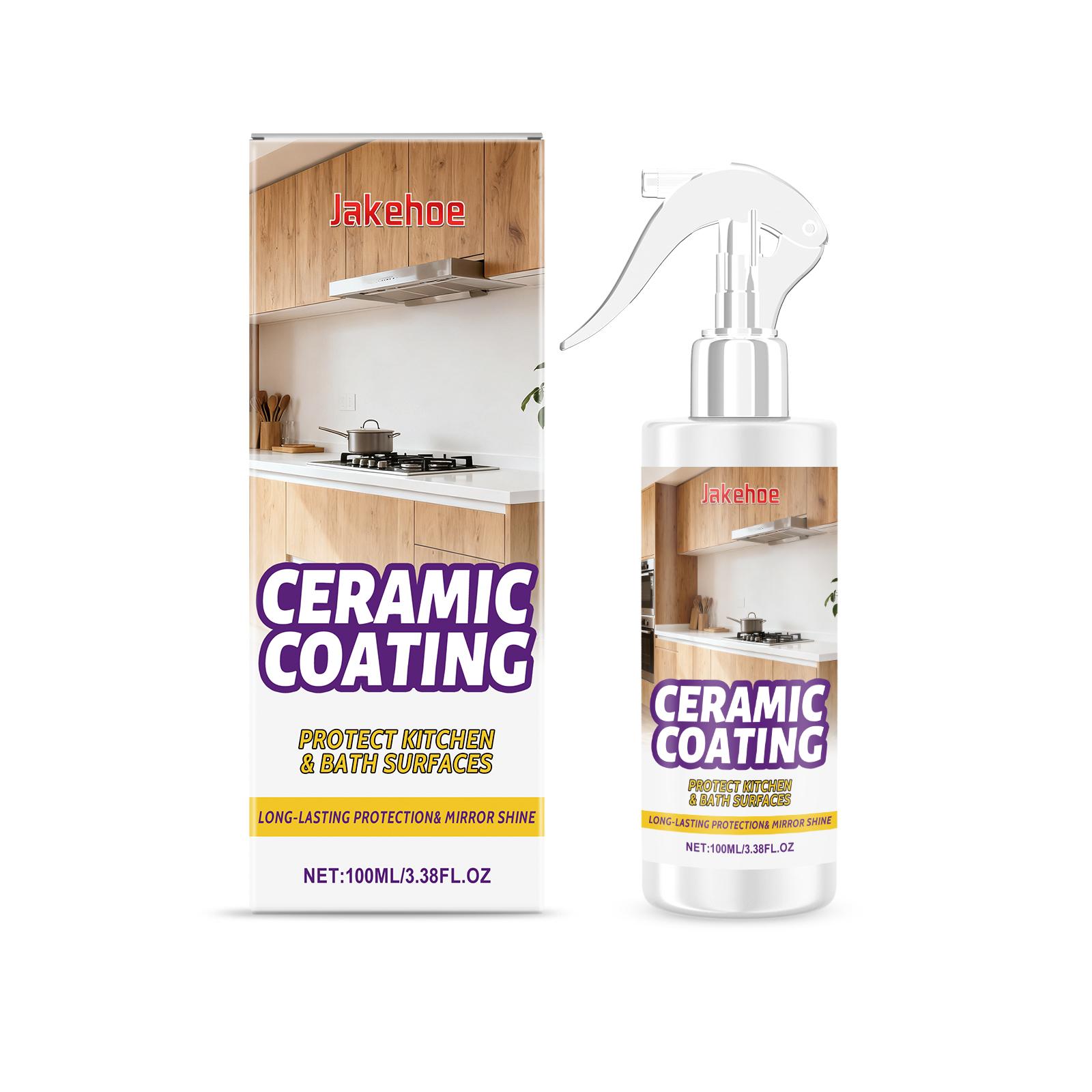 

Multipurpose Stainless Steel Ceramic Coating Spray Home Descaling Protection Cleaning Spray Kitchen Sink Faucet Protect Liquid 1PCS