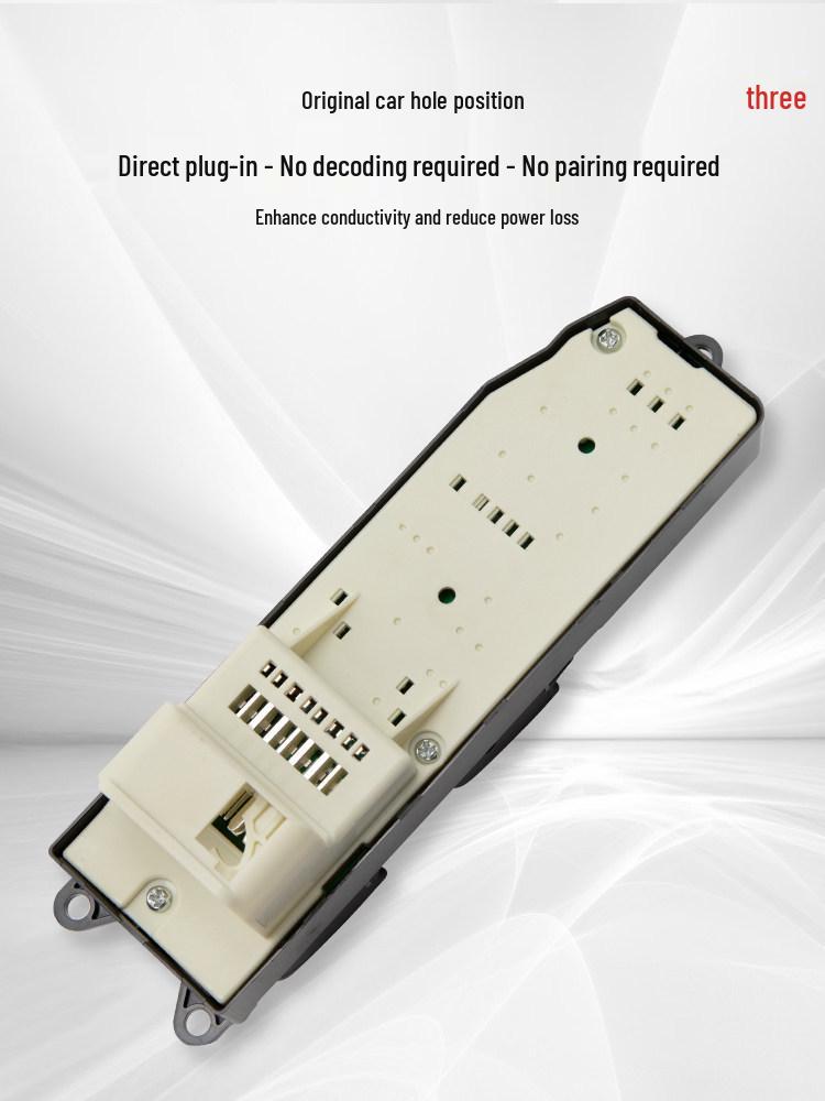 BYD F3 Window Lifter Switch: Left Front & Rear Door Button Assembly, F3R/L3 Accessories
