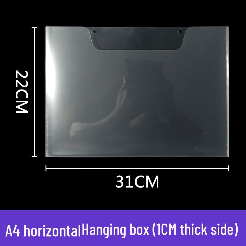 Wall-Mounted A4 Plastic Document Holder