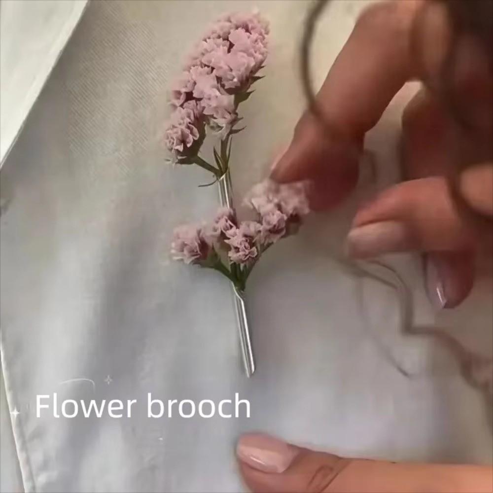 Simple DIY Brooch High-end Corsage Pin Creative Insertable Brooch  Clothing Decoration
