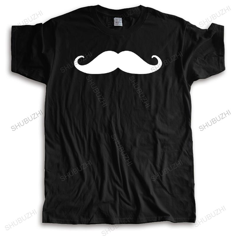 Uomo Magliette Casual Top T-shirt a maniche corte baffi t-shirt hiphop t-shirt baffi divertente magliette design barba creativa