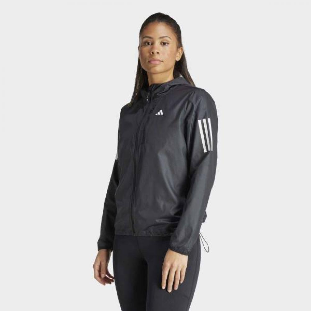 

AdidaS Women S Own The Run Jacket Black AL(100)