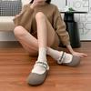 2025 winter new thick fluff shoes women's fashion versatile big head cute ugly Boken shoes comfortable warm cotton shoes
