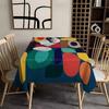 1pc Retro Bohemian Style Trendy Tablecloth - Rectangular Polyester Tablecloth - Suitable for Homezyc