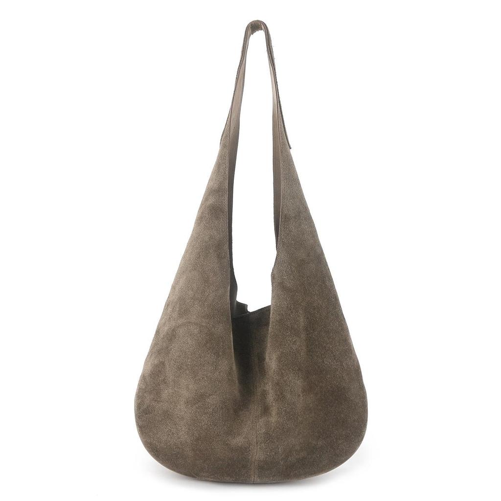 Retro Frosted Women's Bucket Bag 2025 - Large Capacity, High-End Tote & Underarm Bag in New Lazy Style