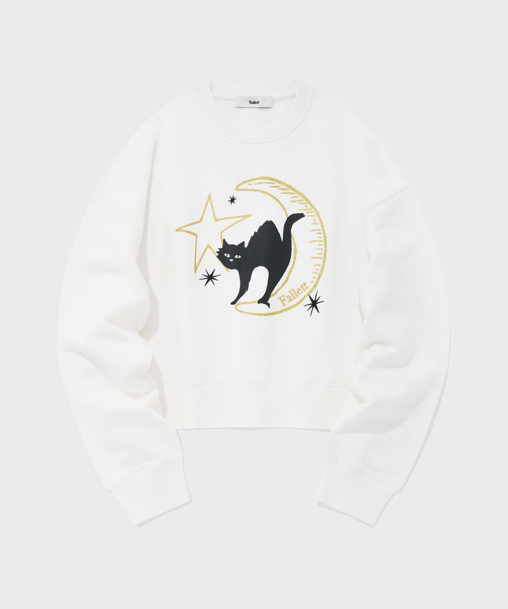 Палитра Мунлайт Неро Свитшот Белый White/L