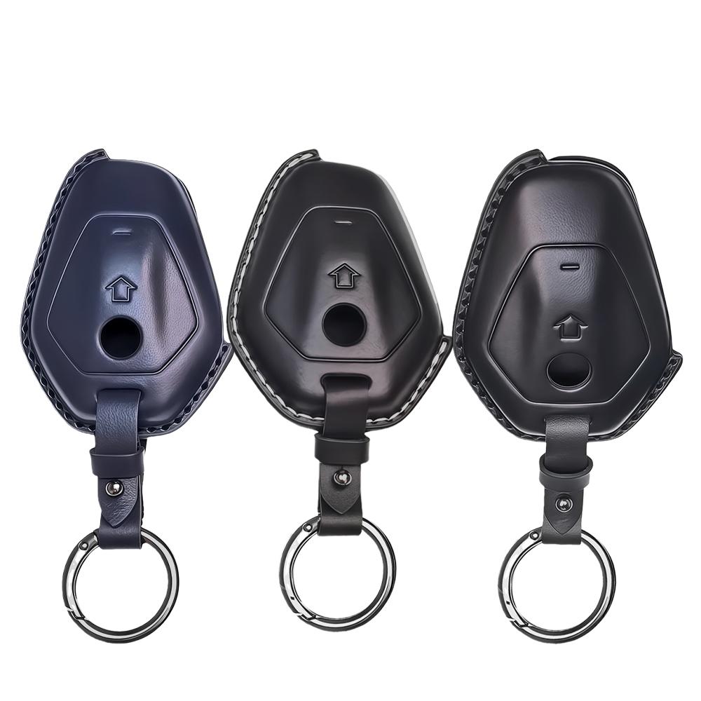 Estuche de Cuero para Llave de Motocicleta Para Bmw Gs R 1300 Big Gs R1250 Gs Beemer Boxer Adventure Bike Funda para Llave
