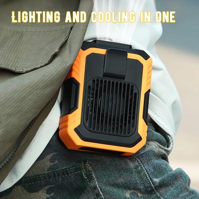 2025 Nouveau Ventilateur de Taille Suspendu Portable Clip de Taille Extérieur Ventilateur de Refroidissement d'Été Dispositif Magique de Refroidissement pour Travaux Extérieurs Randonnée Camping