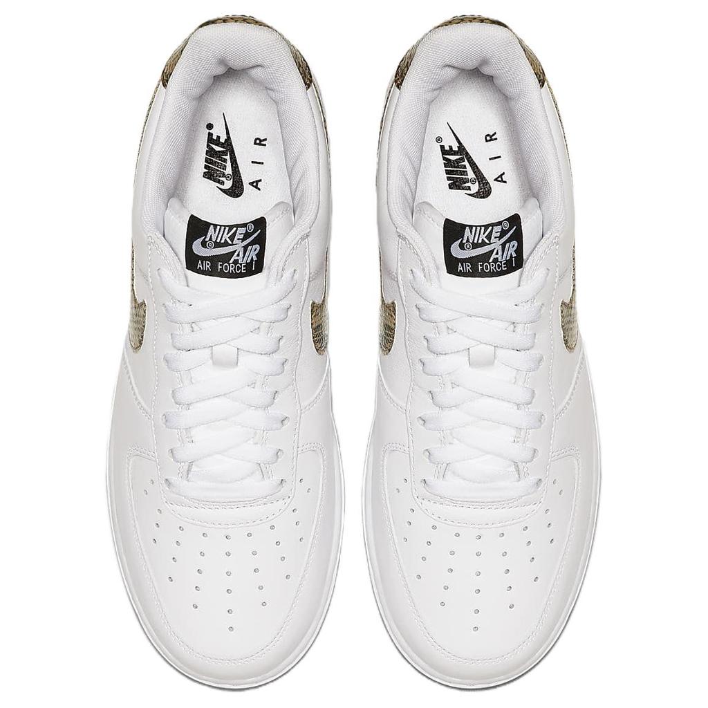 New Nike Air Force 1 Low Retro Ivory Snake AO1635-100