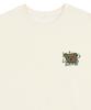 GRAVER [Unisex] Drawing Letter Bear Smile Sweatshirt_Cream/Green Logo