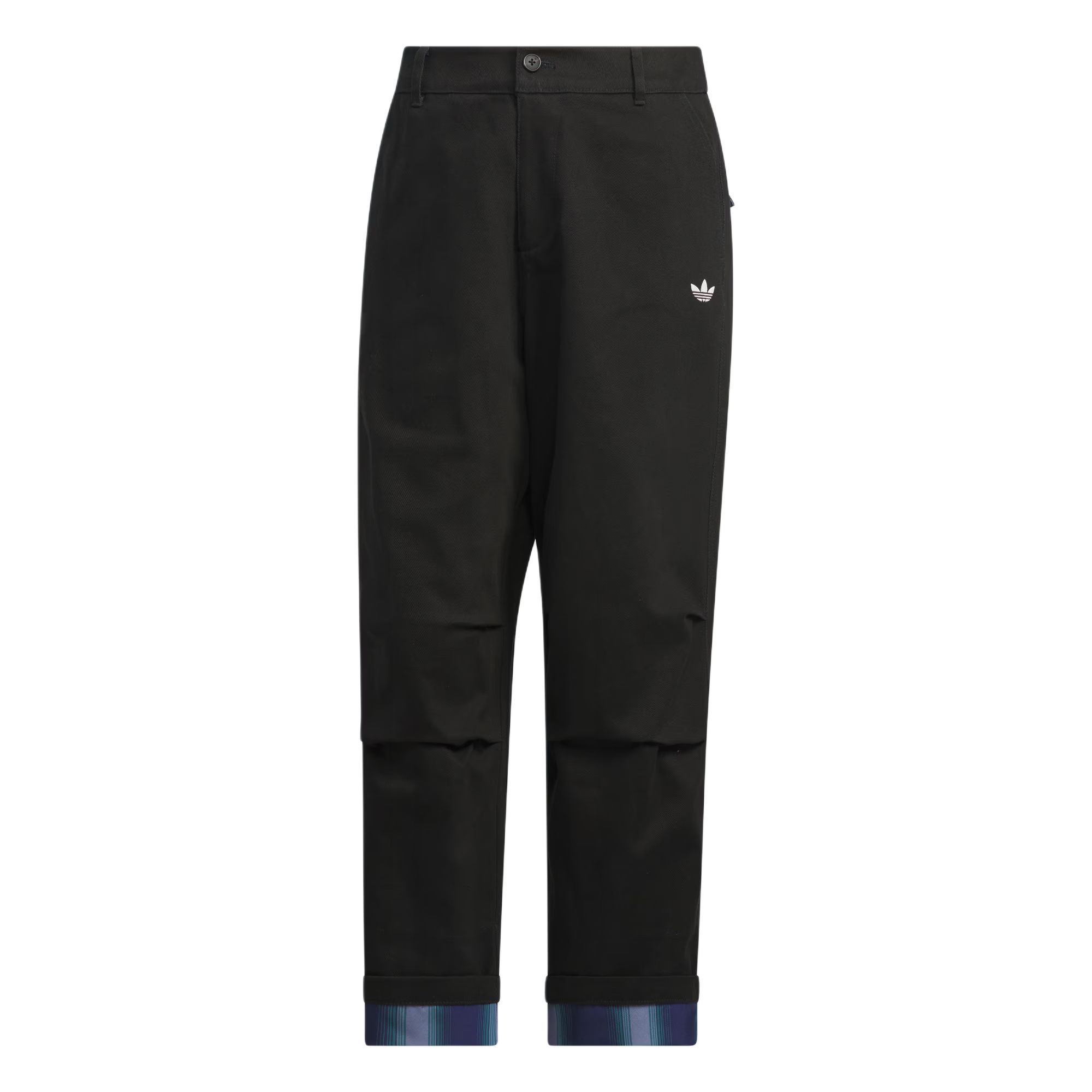Adidas Originals Heavy Woven Trousers Comfortable Woven Casual Loose Sports Pants Men Bottoms KC0120 S